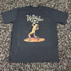 Official 2025 Wolf Alice The Clearing World Tour Shirt Sz M New